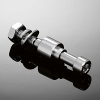 Závitová redukce pro zpětná zrcátka Highway Hawk pro moto HARLEY DAVIDSON (<´99), chrom (1ks)